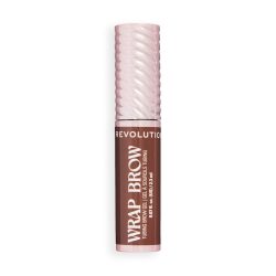 REVOLUTION Wrap Brow Augenbrauengel 26 g Dark Brown