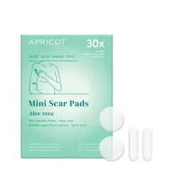 Apricot Wiederverwendbare Narben-Pads mit Aloe Vera Pflege Accessoires 4 ct