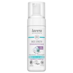 lavera basis sensitiv Reinigungsschaum Gesichtscreme 150 ml