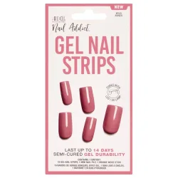 Ardell - Gel Nail Strips, Wild Rose, Set