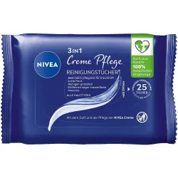 NIVEA Reinigungstücher Creme Pflege Make-up Entferner 25 ct
