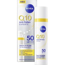 Nivea - Q10 Anti-Falten Daily UV Fluid LSF 50, 40 ml