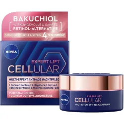 NIVEA NIVEA MEN Multi-Effekt Anti-Age mit Bakuchiol Nachtcreme 50 ml Damen