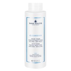 Sans Soucis Aqua Clear Skin Säure Toner mit AHA+BHA Säure Gesichtswasser 200 ml