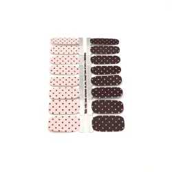 Blitsbee Nail Sticker Choco Chic Nageldesign 1 ct 1 Stück