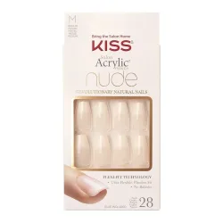 Kiss Salon Acrylic Nude Nails Leilani