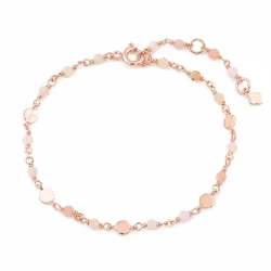 Maja Emulto Armband - Opal pink facettiert 925 Silber rosegold - MEB-2161-OP