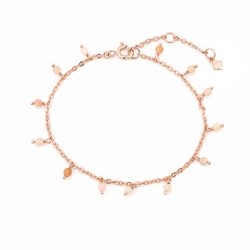 Maja Emulto Armband - Opal facettiert rosegold rosa - MEB-2183-OP