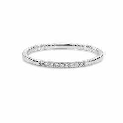 ELLA Juwelen Ring - ELLA Juwelen Ring 585 Gold weiß mit Brillant - NPU/RG25WG