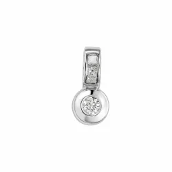 Stardiamant Anhänger - Stardiamant Anhänger 585 Gold weiß mit Diamant - OD5