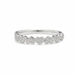 ELLA Juwelen Ring - ELLA Juwelen Ring 585 Gold weiß mit Diamant - AS1224