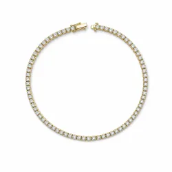Maja Emulto Armband - Maja Emulto Tennisarmband 585 Gold mit LG Diamanten - EL00420.BR.YG