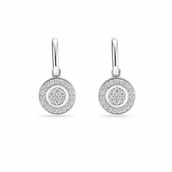Stardiamant Ohrringe - Stardiamant Ohrringe 585 Gold Weiß mit Brillant - FD233W