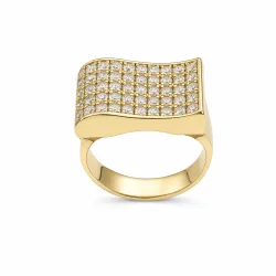 ELLA Juwelen Ring - ELLA Juwelen Ring 585 Gold mit Zirkonia - G222004