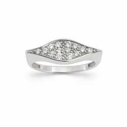 ELLA Juwelen Ring - ELLA Juwelen Ring 585 Weißgold mit Zirkonia - RG245