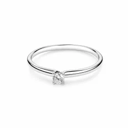Capolavoro Ring - Capolavoro Ring 750 Weißgold mit Brillant - RI8B05022.0.20TW/VS