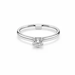 Capolavoro Ring - Capolavoro Ring 750 Weißgold mit Brillant - RI8B05070.0.25TW/VS