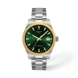 Tissot Uhren - Tissot Gentleman Goldlünette 38mm - T9348074109100