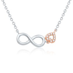 Best of Diamonds Collier - Infinity Heart - NK160.0.03WG/RG
