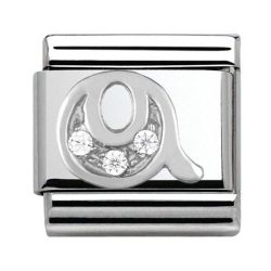Nomination Classic - SilverShine Buchstabe Q mit Zirkonia - 330301/17