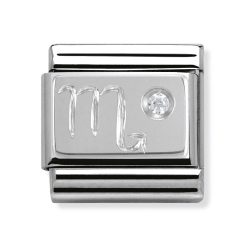 Nomination Classic - SilverShine Sternzeichen Skorpion mit Zirkonia - 330302/08