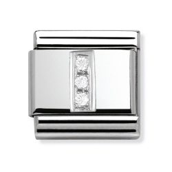 Nomination Classic - SilverShine Buchstabe I mit Zirkonia - 330301/09