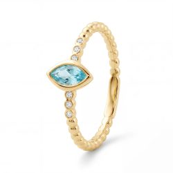 Maja Emulto Ring - Aquablue Bubble - EL00125.RG.APYG