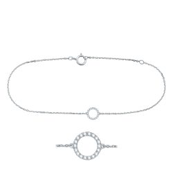 Best of Diamonds Armband - BRILLANT WEISSGOLD 585 - B064/WG