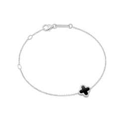 Maja Emulto Armband - Black Clover - EL0004.BR.RH.B