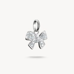 Thomas Sabo Charm - Schleife mit Steinen - CC1235-051-14