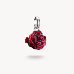 Thomas Sabo Charm - Rosenblüte rot - CC1263-007-10