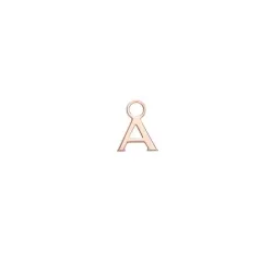Maman et Sophie Charm für Ohrschmuck - Buchstabe A - coalfrA
