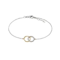 Stardiamant Armband - Brillant Weißgold 585 - Gelbgold 585 - D2647/G