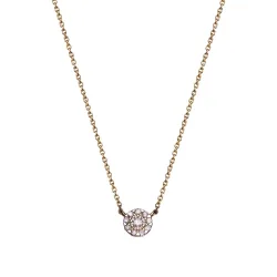 Stardiamant Collier - Brillant Gelbgold 585 - D3222G
