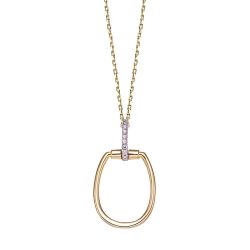 Stardiamant Collier - Brillant Gelbgold 585 - D3231G