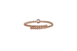 Stardiamant Ring - Brillant Roségold 585 - D6477/R