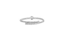 Stardiamant Ring - Brillant Weißgold 585 - D6477/W