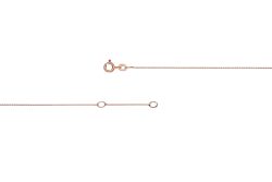 Stardiamant Halskette - Karree - Rosegold 585 - DKK152R/42