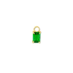 Maja Emulto Charm für Ohrschmuck - Green Elegance - EL00134.HG.YG.YW