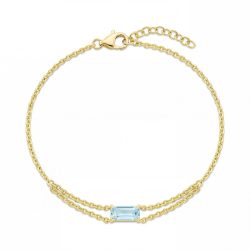 Maja Emulto Armband - Celestial Azure - EL00133.BR.YG.BT