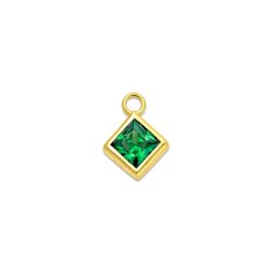 Maja Emulto Charm für Ohrschmuck - Verde Vigneto - EL00166.ER.YG.YW