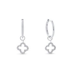 Maja Emulto Creolen - Sparkle Clover - EL00424.ER.RH.CZ