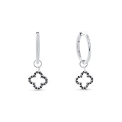 Maja Emulto Creolen - Sparkle Clover - EL00424.ER.RH.CZB