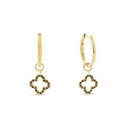 Maja Emulto Creolen - Sparkle Clover - EL00424.ER.YG.CZB