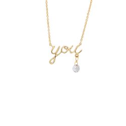 Maja Emulto Halskette - You - EL00645.NE.YG