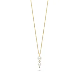 FJF JEWELLERY Halskette - Pearls & Stars - FJF0010099YWH