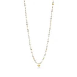 FJF JEWELLERY Halskette - Classic Heart Pearl - FJF0010090YPB