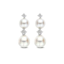 FJF JEWELLERY Ohrringe - Pearls & Stars - FJF0030088SWH