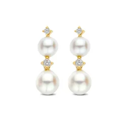 FJF JEWELLERY Ohrringe - Pearls & Stars - FJF0030088YWH
