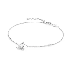 FJF JEWELLERY Fußkette / Fußband - Lotus - FJF0070007SWH